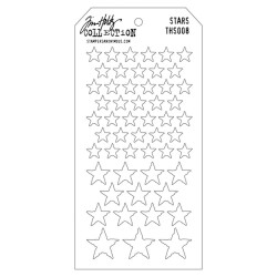 Tim Holtz Layered Stencil STARS THS 008